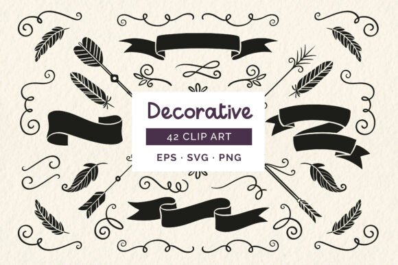 Decorative Clip Art: Graphics and Illustrations for Handmade Creators