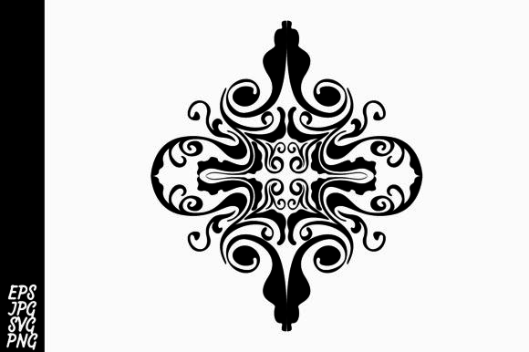 Decorative Flora Ornament Graphics