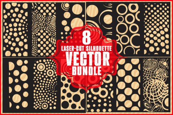 Decorative Geometric Vector Panels: Graphics & Illustrations for Modern Branding