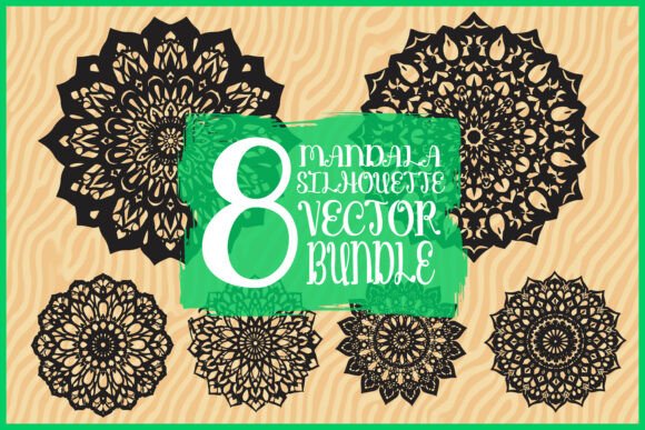 Decorative Mandala Circle Set