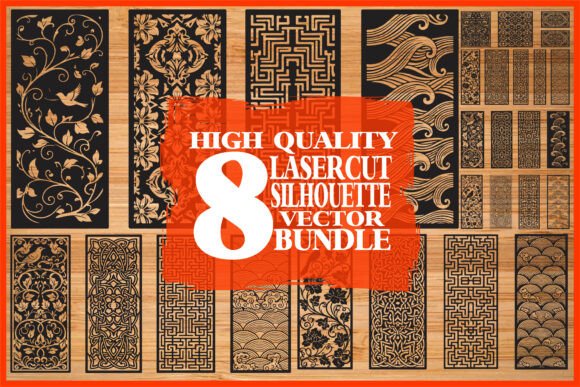 Decorative Panel Vector Bundle: Graphics for Creative Projects
