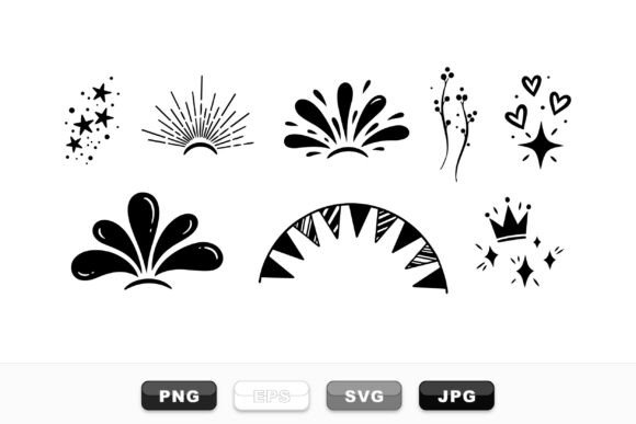 Hand Drawn Decorative Elements: Graphics and Illustrations for Creative Publishing