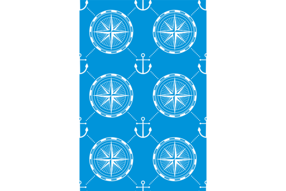 Marine Travel Pattern: Graphics & Illustrations