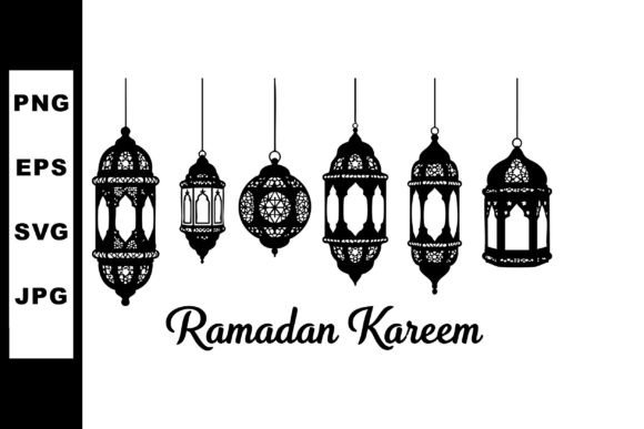 Ramadan Kareem Decorative Hanging Lanter Graphics