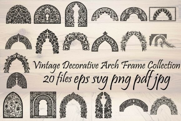 Vintage Decorative Arch Frame Collection